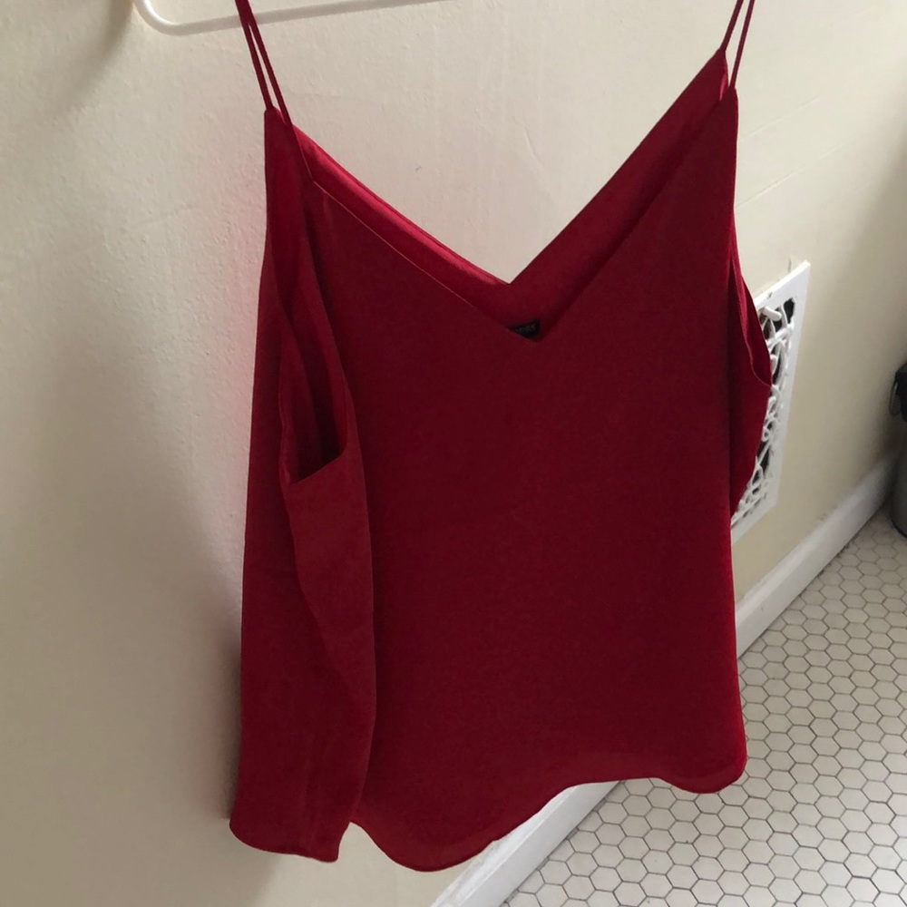 Express Red Sexy Tank Top
